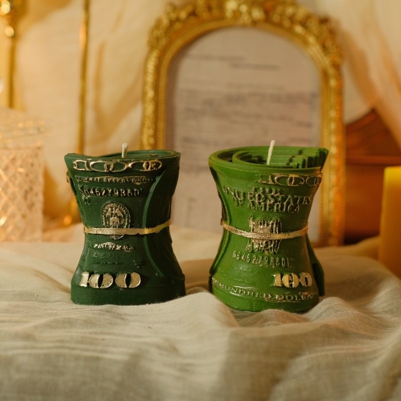 Soy Wax - شمعة جديدة لعام 2026 مصنوعة يدويًا