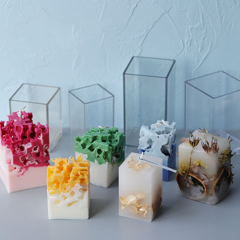 Candle Making Kit - ثلاثية الأبعاد مربع مستطيل العمود قالب