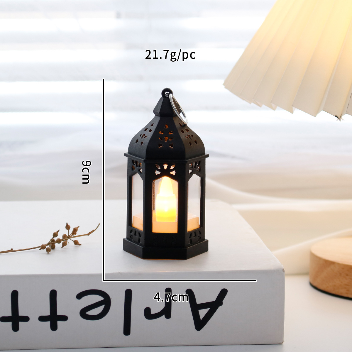 مصباح جو إبداعي صغير، ضوء شمعة - مراجعة Silk Candle وسعره