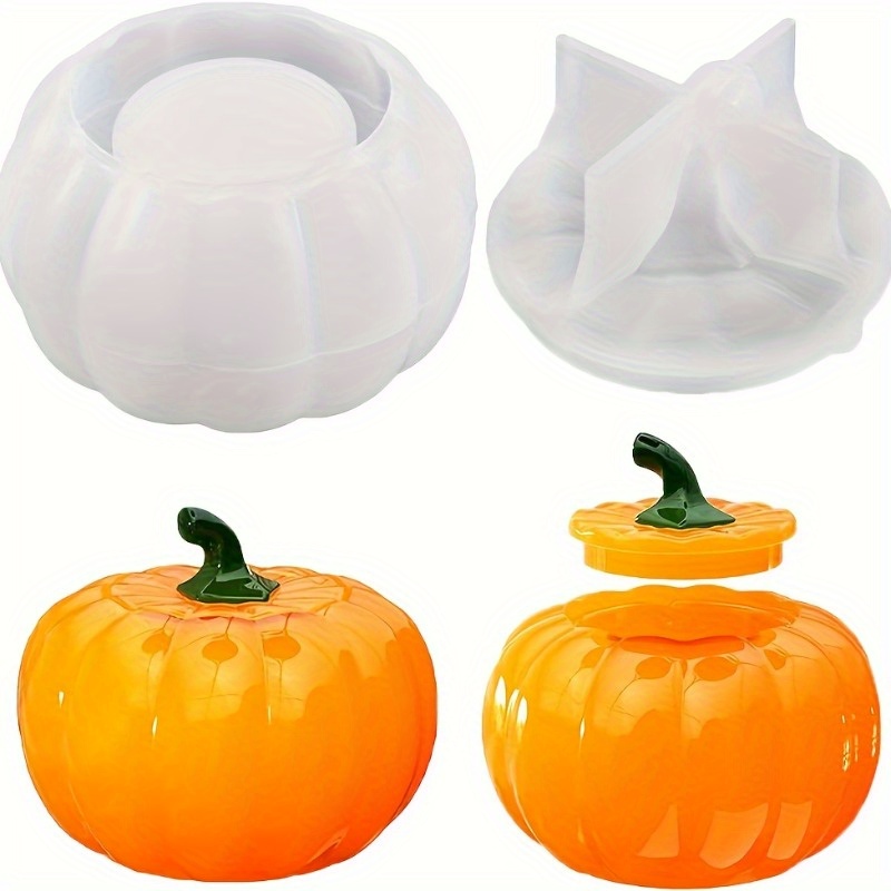 2 قطعة جرة اليقطين قوالب السيل - مراجعة Candle Containers وسعره