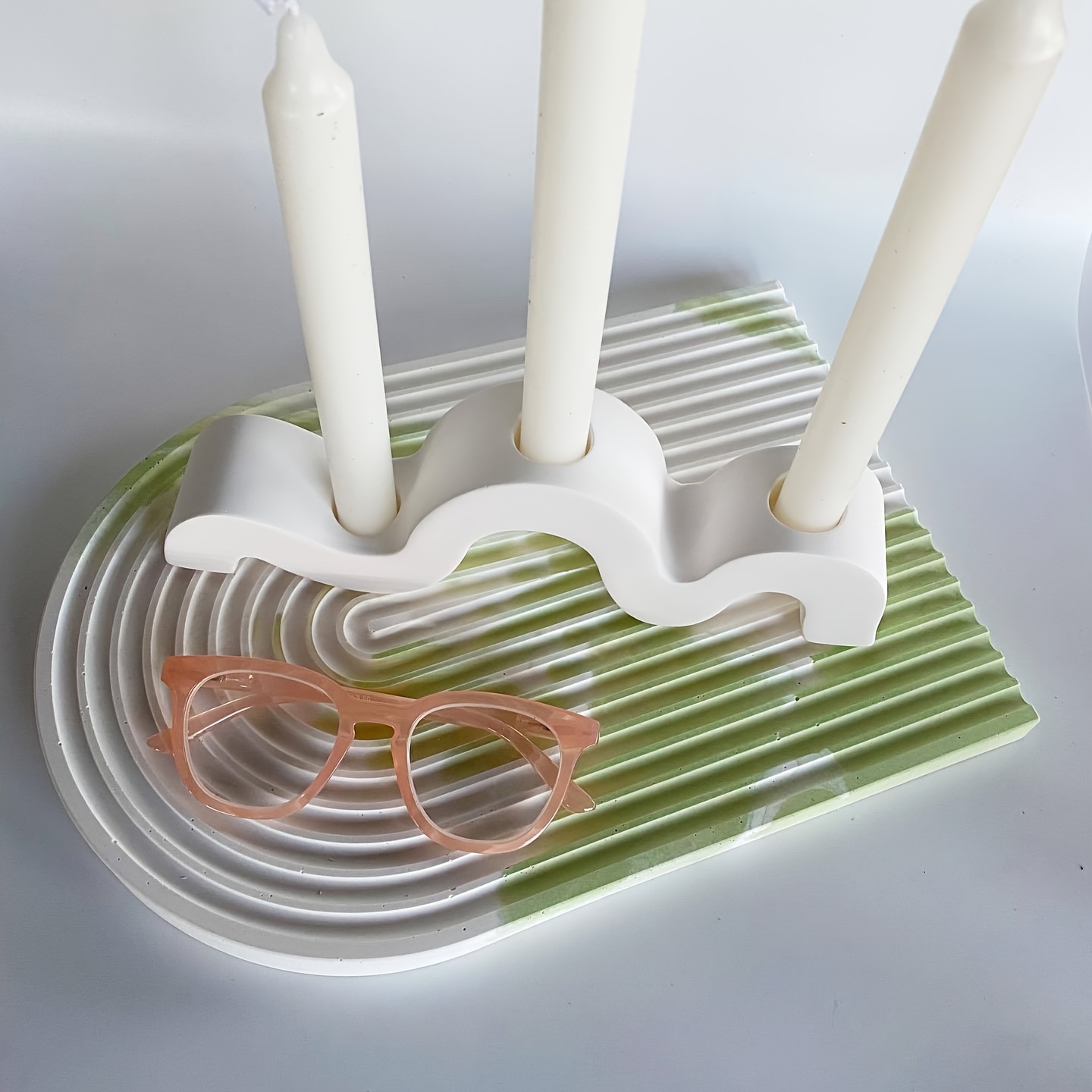 قالب سيليكون لصنع حامل شموع من - مراجعة Candle Molds وسعره