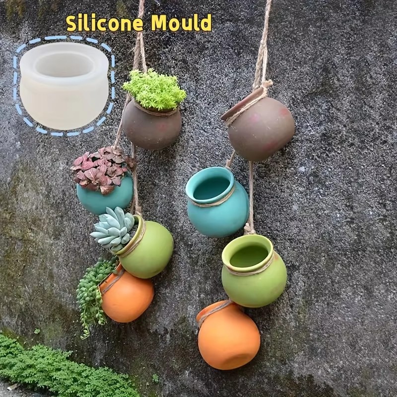 قوالب أصص الزهور السيليكونية،  - مراجعة Candle Containers وسعره