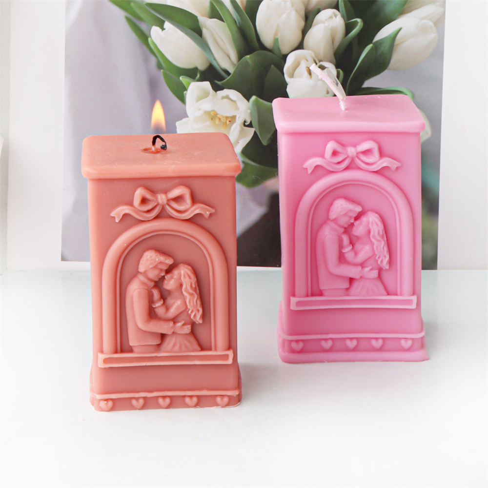 رجل وامرأة عمود سيليكون قالب ش - مراجعة Candle Making Kit وسعره