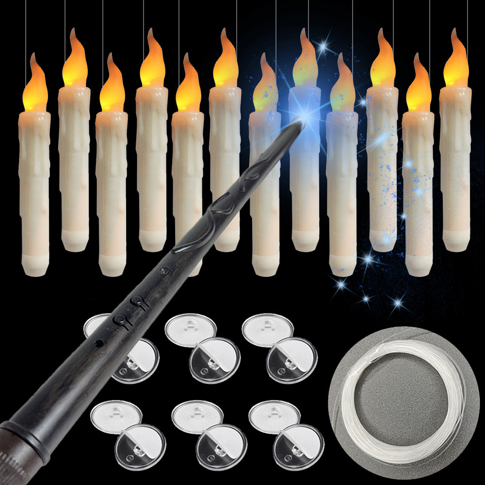 شموع عاجية اللون بدون لهب مع ج - مراجعة Candle Wick وسعره