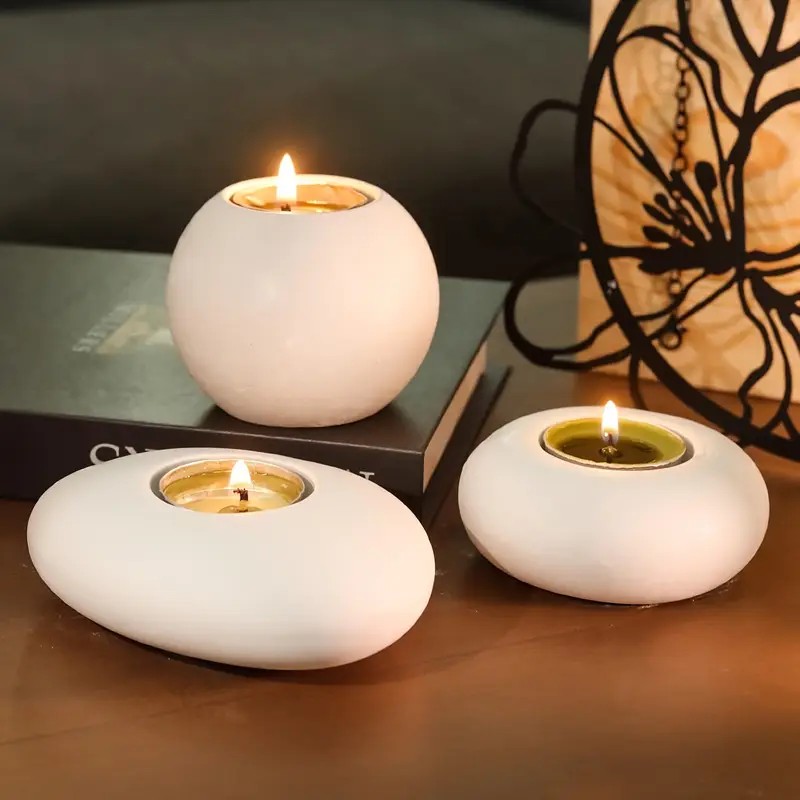 Tealight شمعة حامل الراتنج قال - مراجعة Candle Lighter وسعره